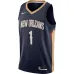 Zion Williamson, New Orleans Pelicans, Edizione Icon, Blu marinaio