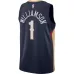 Zion Williamson, New Orleans Pelicans, Edizione Icon, Blu marinaio