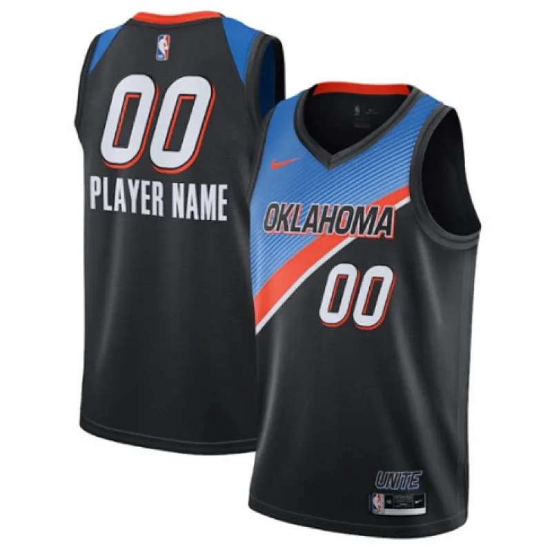 Oklahoma City Thunder, 2020/21 City Edition, Black