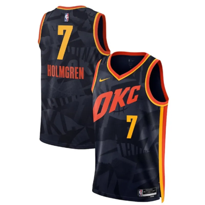 Chet Holmgren, Oklahoma City Thunder, Edición Ciudad 2023/24, Negro