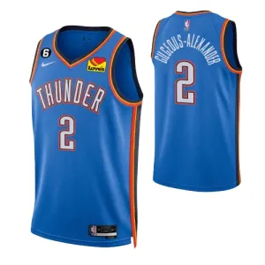 Shai Gilgeous-Alexander, Oklahoma City Thunder, 2022/23, blue