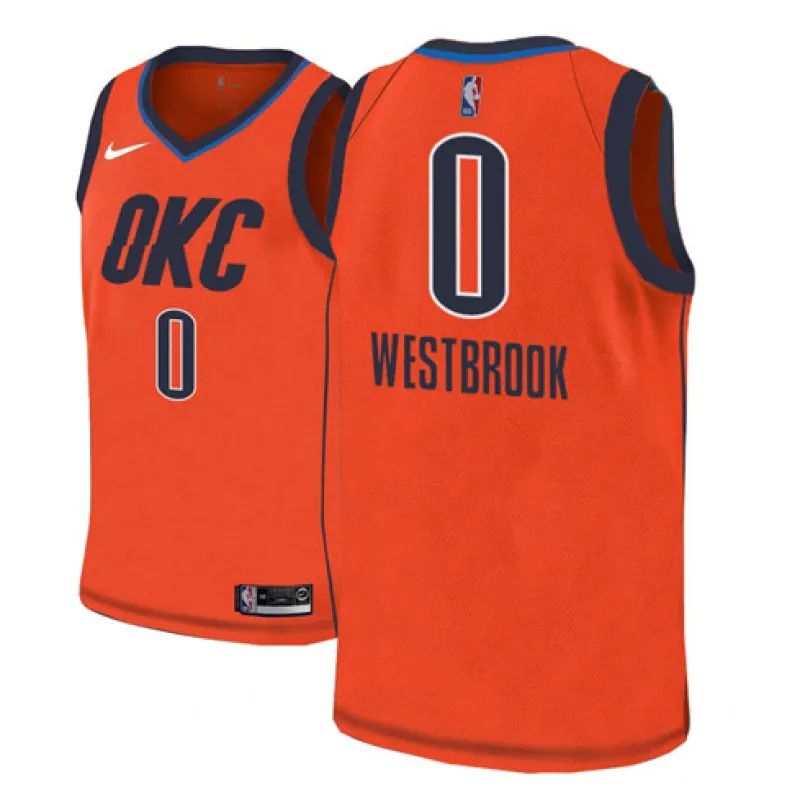 Russell Westbrook, Oklahoma City Thunder, 2018/19 Award Version, Orange