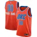 Maillot personnalisé de l'Oklahoma City Thunder, Édition statement, Orange