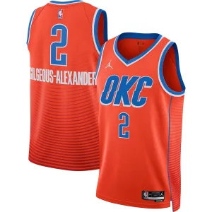 Shai Gilgeous-Alexander Oklahoma City Thunder, Édition déclaration, Orange