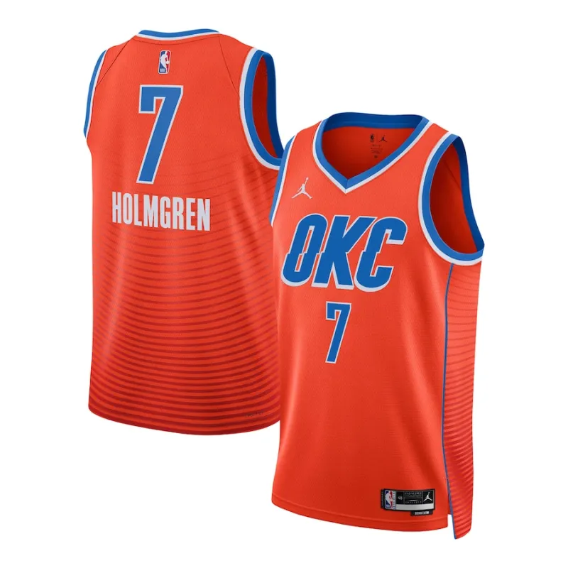 Chet Holmgren Oklahoma City Thunder, Édition Statement, Orange