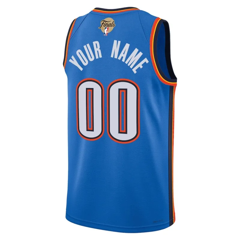 Oklahoma City Thunder 2025 NBA Finals Swingman Jersey - Icon Edition - Blue