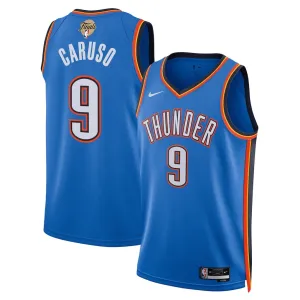 Maglia Swingman delle Finali NBA 2025 di Oklahoma City Thunder Alex Caruso - Edizione Icona - Blu