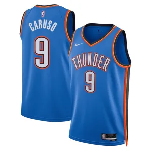 Oklahoma City Thunder Alex Caruso Swingman Jersey - Icon Edition - Blue