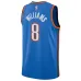 Maillot Swingman d'Oklahoma City Thunder Jalen Williams - Version Icone - Bleu