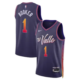 Devin Booker, Phoenix Suns edizione city 2023/24 viola