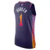 Maglia di Devin Booker per i Phoenix Suns - Edizione Città - Viola