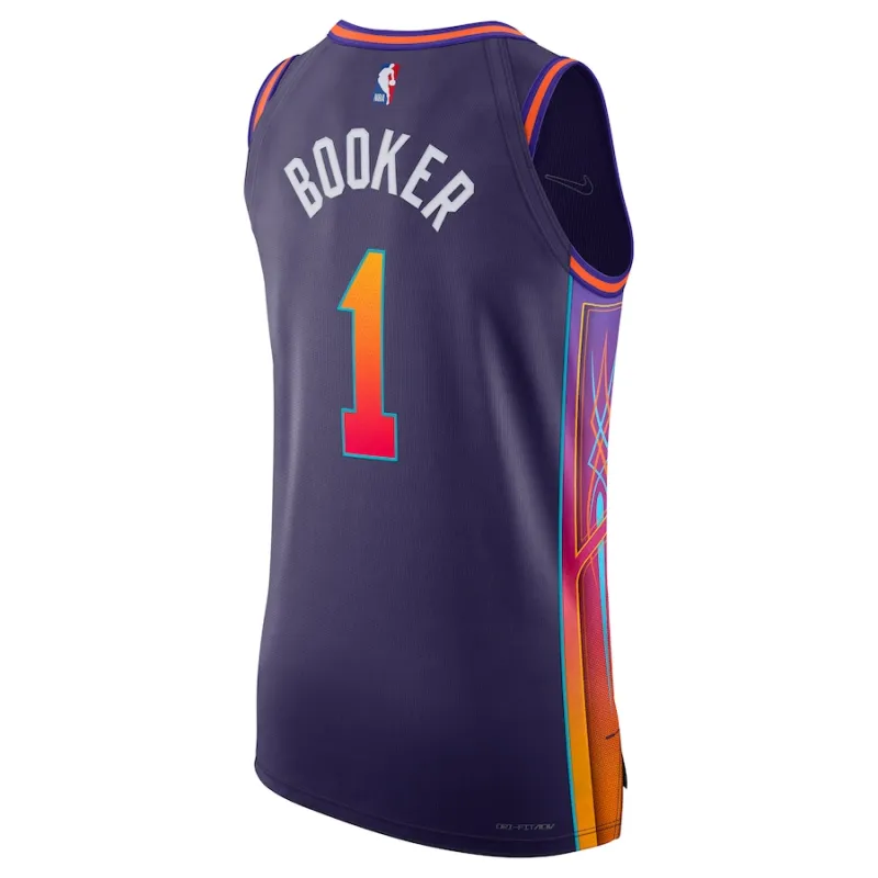 Maglia di Devin Booker per i Phoenix Suns - Edizione Città - Viola