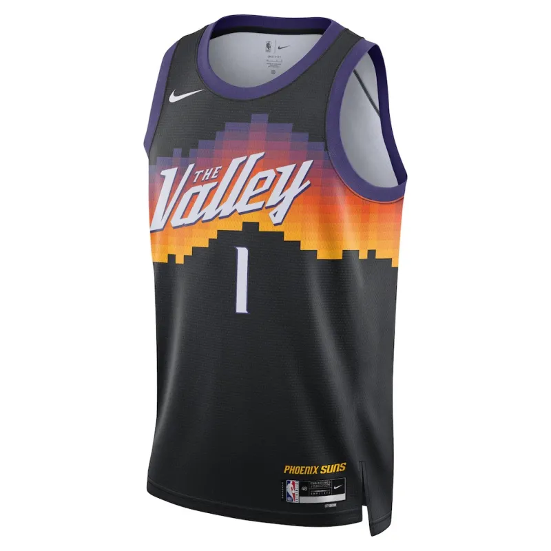Phoenix Suns Devin Booker 2025/26 Swingman Jersey - City Edition - Black