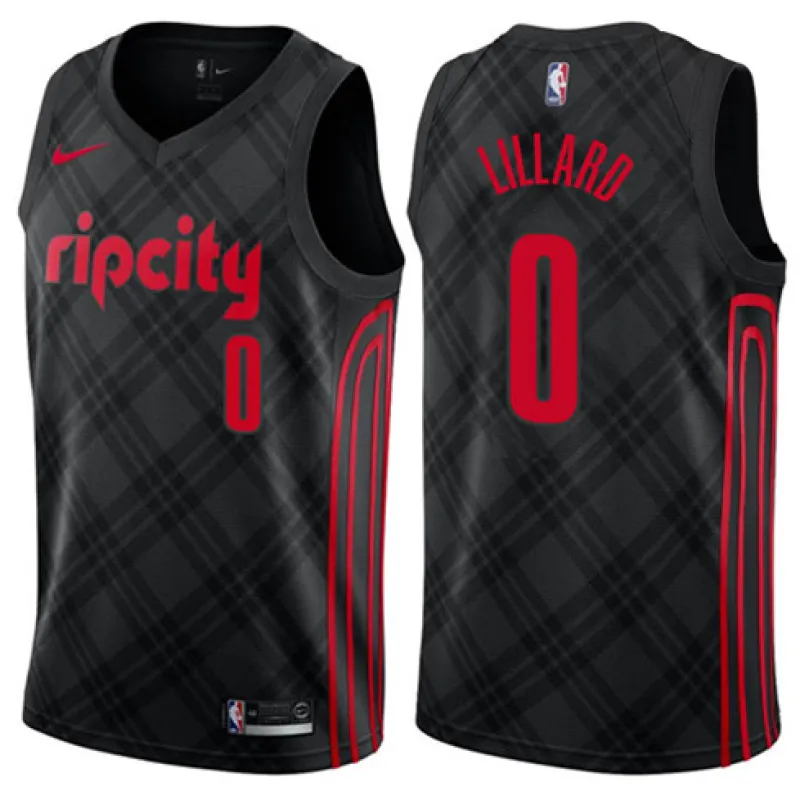 Damian Lillard, Trail Blazers de Portland, Édition Ville, Noir