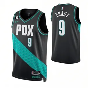 Jerami Grant, Portland Trail Blazers, City Edition 2022/23, Schwarz