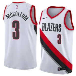 CJ McCollum, Portland Trail Blazers, White