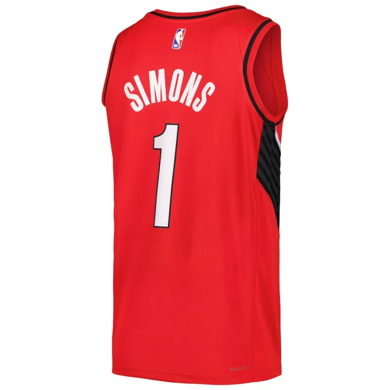 Anfernee Simons, Portland Trail Blazers, edizione Dichiarazione, Rosso