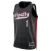 Anfernee Simons, Portland Trail Blazers, 2024/25 City Edition, Black