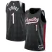 Anfernee Simons, Portland Trail Blazers, 2024/25 City Edition, Black