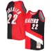 Clyde Drexler, Portland Trail Blazers, 1991/92, Rouge/Noir