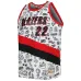 Clyde Drexler, Portland Trail Blazers, 1991/92, Blanc
