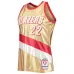 Clyde Drexler, Portland Trail Blazers, Jersey Hardwood Classics del 75° anniversario 1991/92, Oro