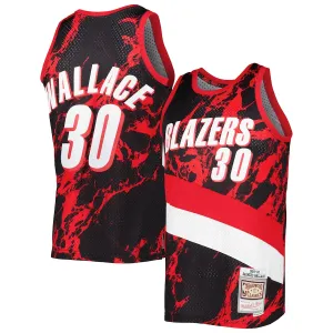 Rasheed Wallace, Portland Trail Blazers, 1999/00 Marmo Classico, Nero