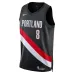 Portland Trail Blazers Deni Avdija Swingman Jersey - Icon Edition - Black