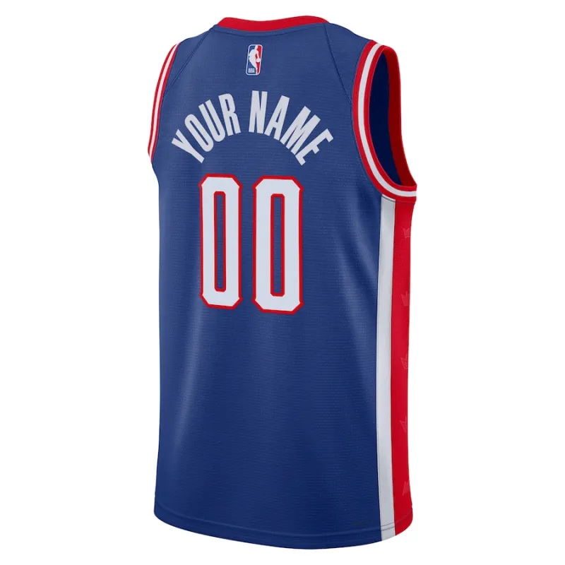 Sacramento Kings 2024/25 Custom Jersey, City Edition, Blue