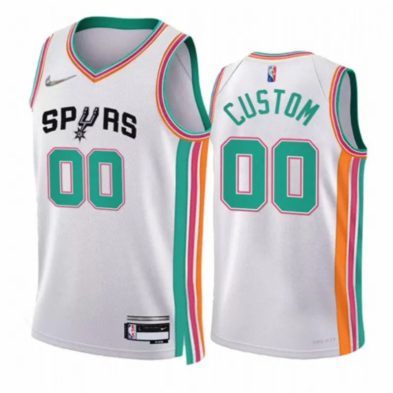 San Antonio Spurs. 2021/22 City Edition. White