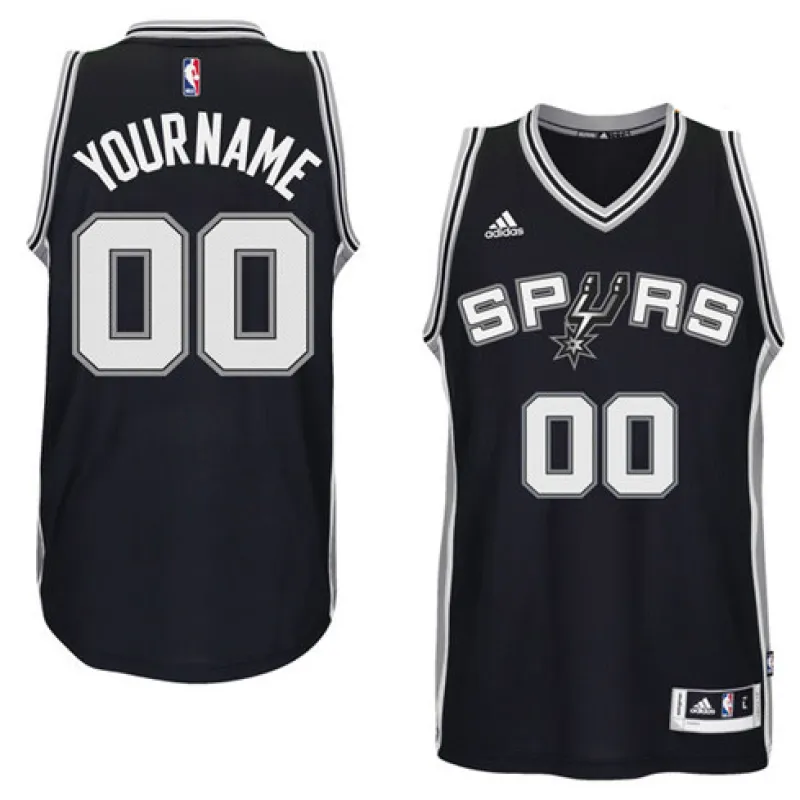 San Antonio Spurs. Custom Edition. Schwarz