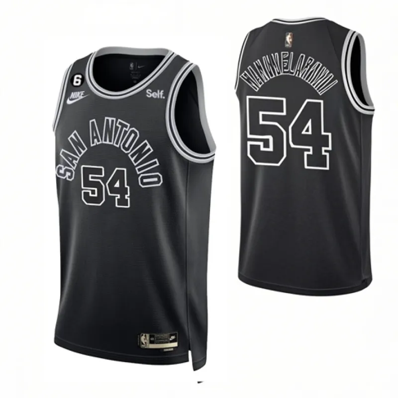 Sandro Mamukelashvili. San Antonio Spurs. 2022/23. Black