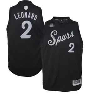 Kawhi Leonard. San Antonio Spurs. Navidad 2017. Negro