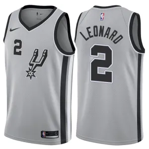 Kawhi Leonard. San Antonio Spurs. Gris