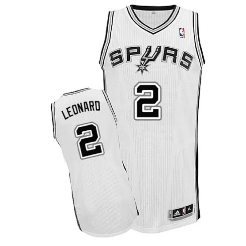 Kawhi Leonard. San Antonio Spurs. Bianco