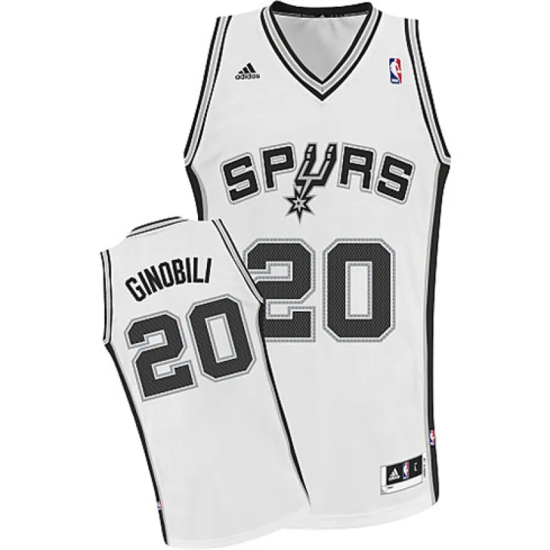 Manu Ginobili. San Antonio Spurs. 2011/2012. Blanc