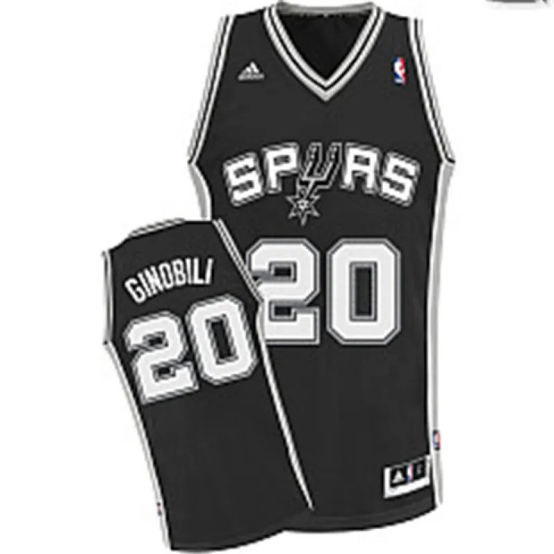 Manu Ginobili. San Antonio Spurs. 2011/2012. Noir