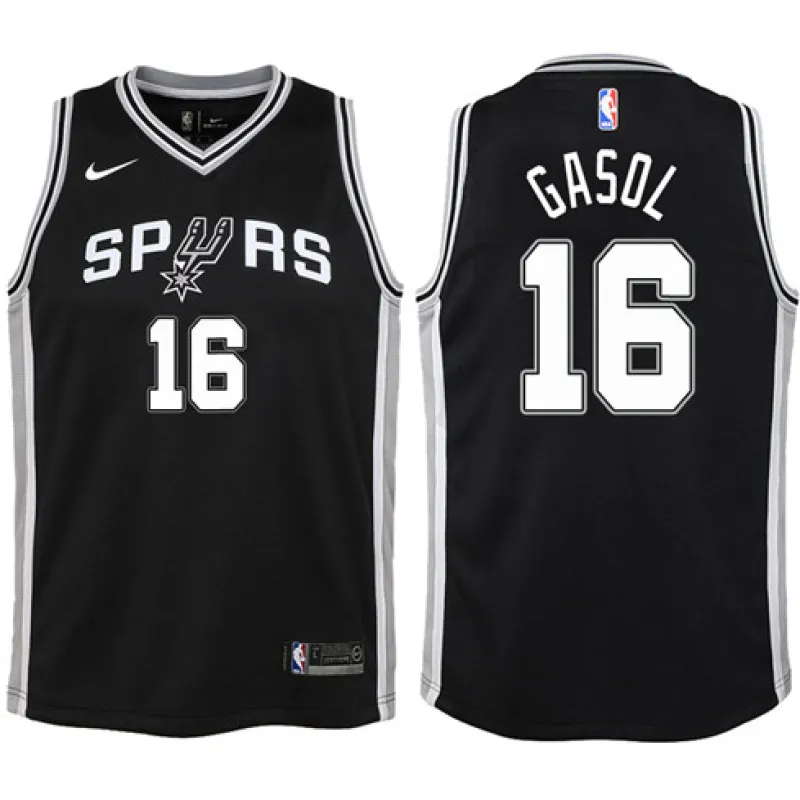 Pau Gasol. San Antonio Spurs. Idolo. Nero