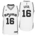 Pau Gasol. San Antonio Spurs. White