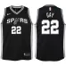 Rudy Gay. San Antonio Spurs. Icona. Nero