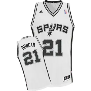 Tim Duncan. San Antonio Spurs. 2011/2012. White