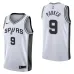 Tony Parker. San Antonio Spurs. Vereinsausgabe. Weiß