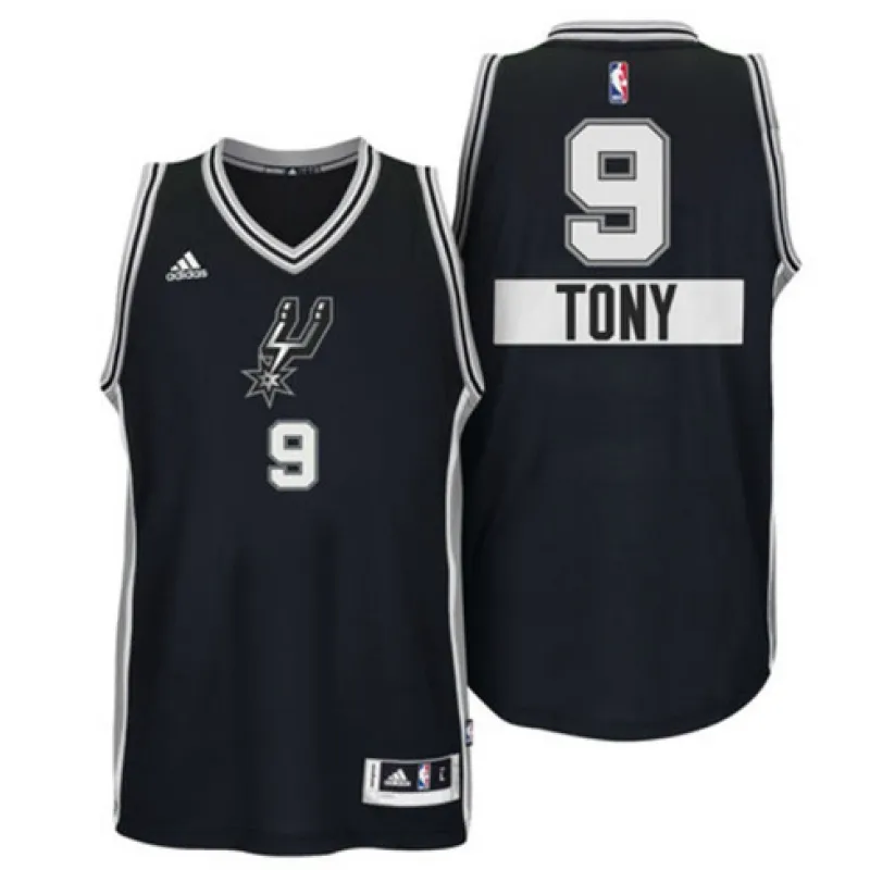 Tony Parker. San Antonio Spurs. Natale. Nero