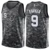 Tony Parker. San Antonio Spurs. City-Edition. Grau