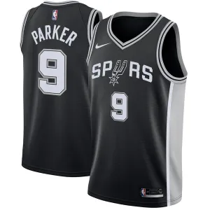 Tony Parker. San Antonio Spurs. Icon. Black