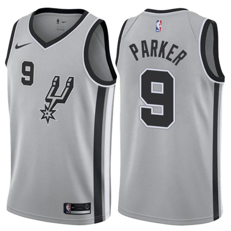 Tony Parker. San Antonio Spurs. Grau