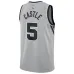 Maglia Swingman degli San Antonio Spurs Stephen Castle - Edizione Statement - Grigia