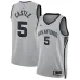Maglia Swingman degli San Antonio Spurs Stephen Castle - Edizione Statement - Grigia