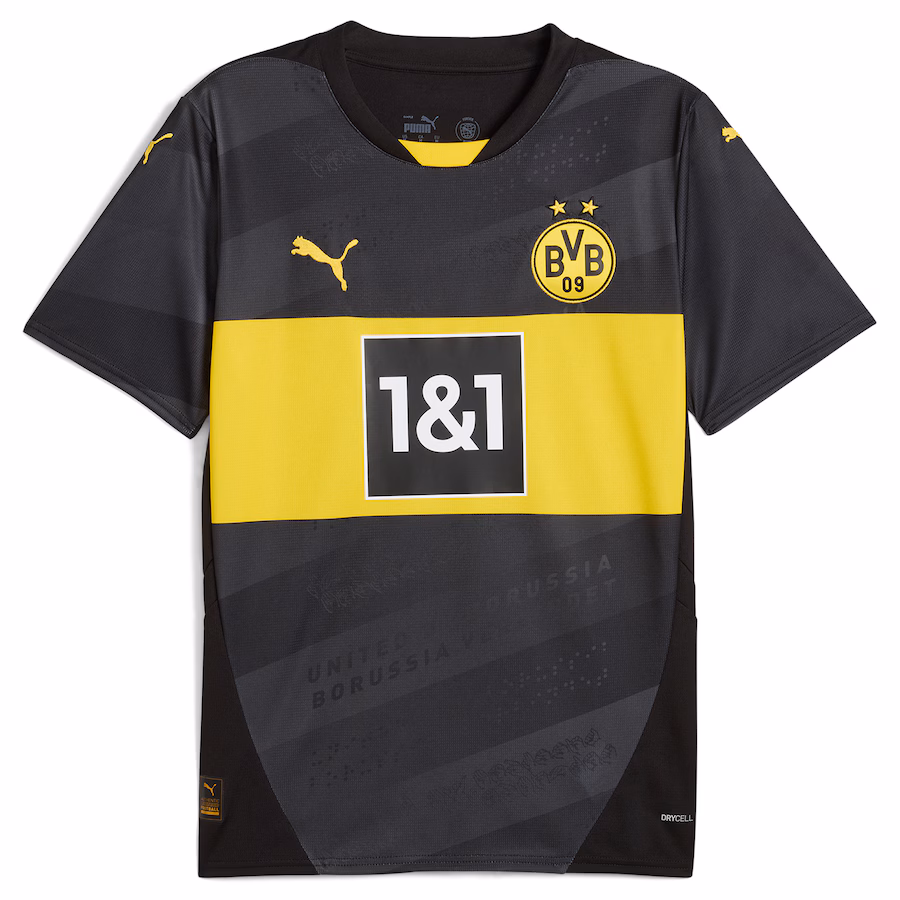 Borussia Dortmund 2024/25 Auswärtstrickot, schwarz