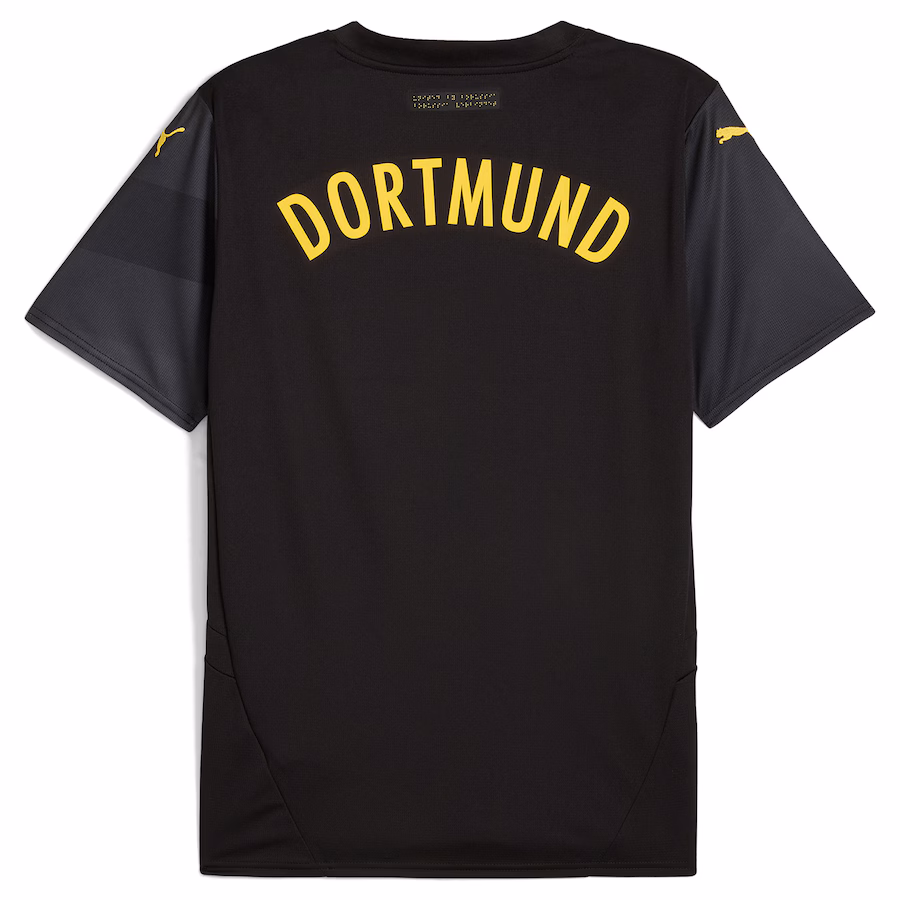 Borussia Dortmund 2024/25 Auswärtstrickot, schwarz